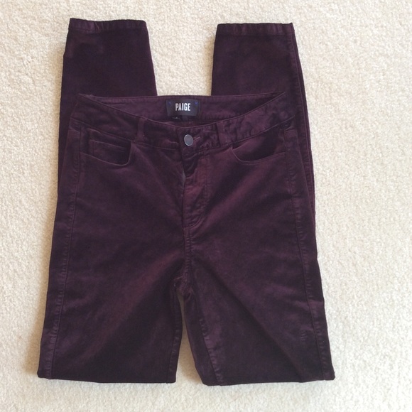 PAIGE Denim - PAIGE Velvet Hoxton Ultra Skinny jeans